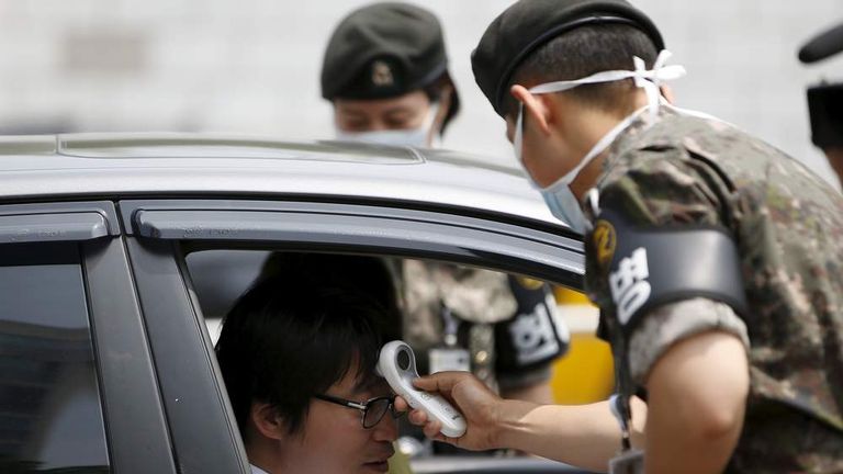 MERS Disease Outbreak Hits South Korea Economy | World News | Sky News