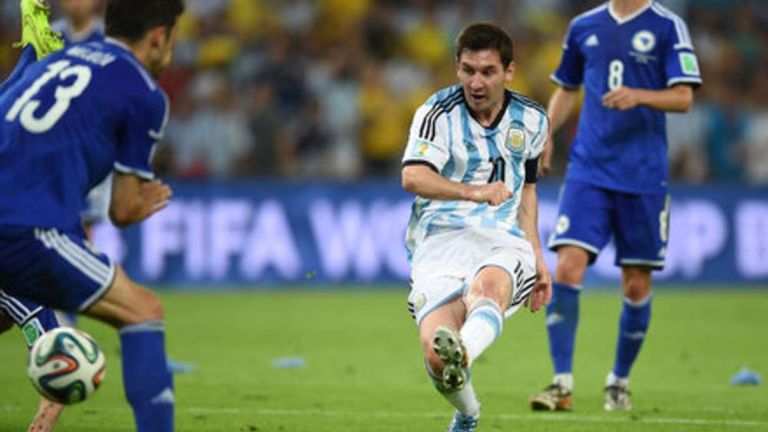 Messi Magic Inspires Argentina Victory Scoop News Sky News