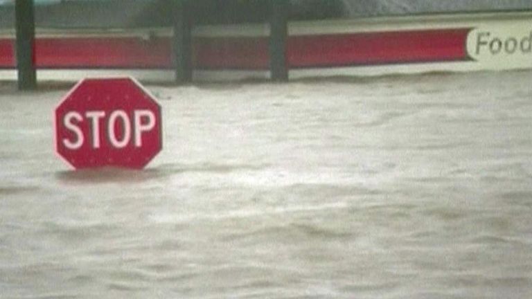 Isaac Hits New Orleans On Katrina Anniversary | World News | Sky News