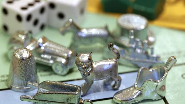 Monopoly Tokens Iron Voted Out Cat Voted In Us News Sky News