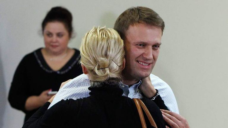 Alexei Navalny Freed After Sentence Suspended | World News | Sky News