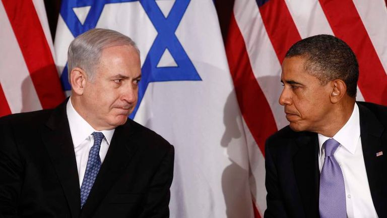 US President Obama meets Israel's Prime Minister Netanyahu at the UN
