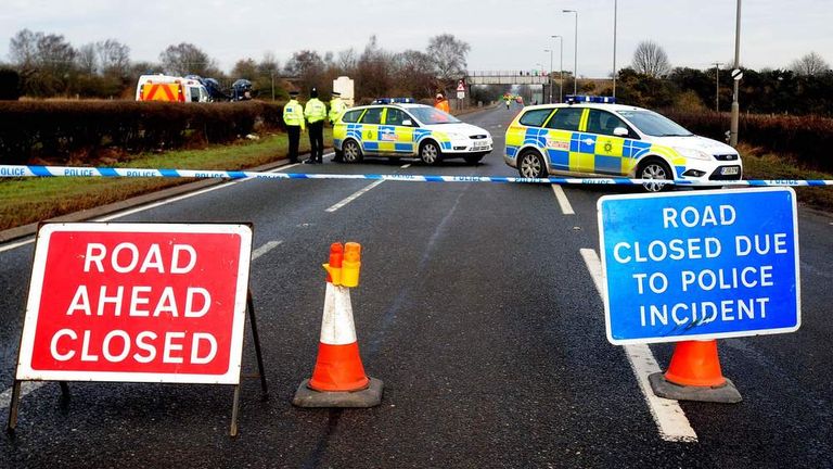 M55 Shut After Woman Jumps From Moving Car UK News Sky News