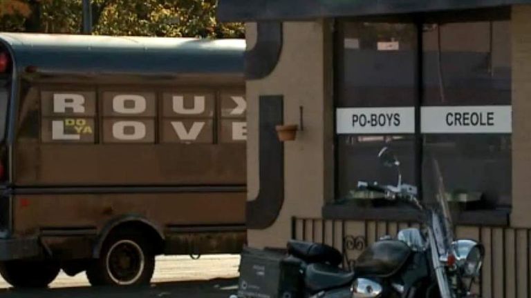 Papa Roux Restaurant Owner Defends 25% Gun Holder Discount | US News | Sky News