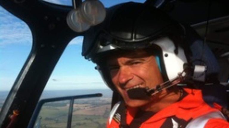 Helicopter Victim Was Big Guy With Big Heart Uk News Sky News