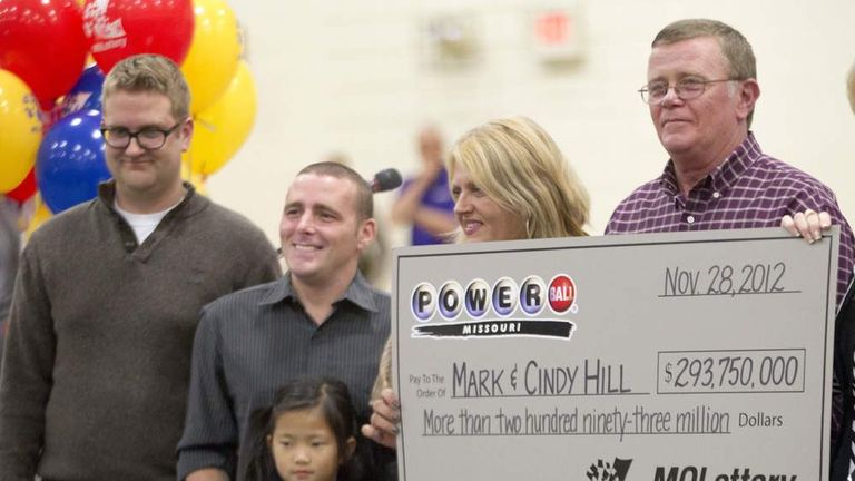 Powerball Lottery Jackpot Winners Revealed | US News | Sky News