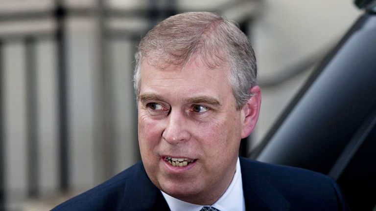 Prince Andrew Asked To Respond To Sex Claims Scoop News Sky News