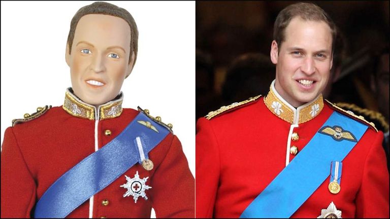 Prince William doll