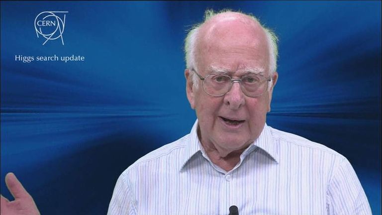 Professor Peter Higgs