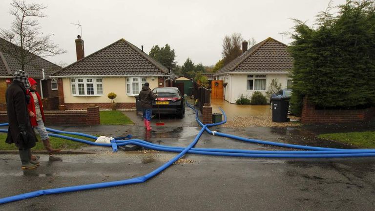 Flood Defences Pushed To Limit As More Rain Due | UK News | Sky News