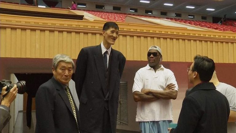 Rodman Pinoy Rodman Sings Happy Birthday To Kim Jong-Un | World News | Sky News