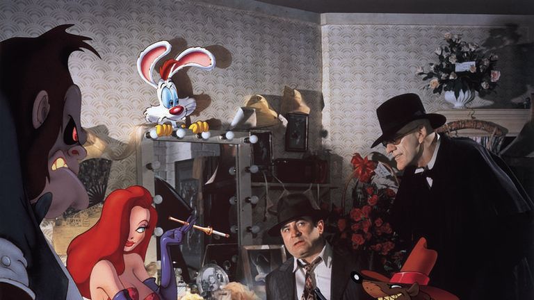 Bob Hoskins in Who Framed Roger Rabbit