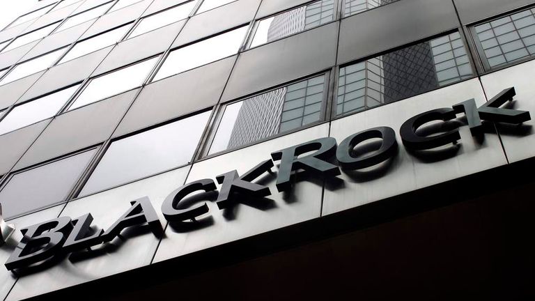 A BlackRock building