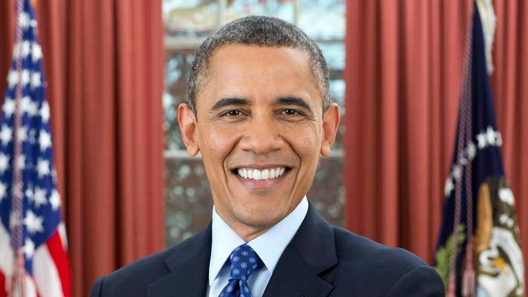 Official White House portrait of President Barack Obama 2013