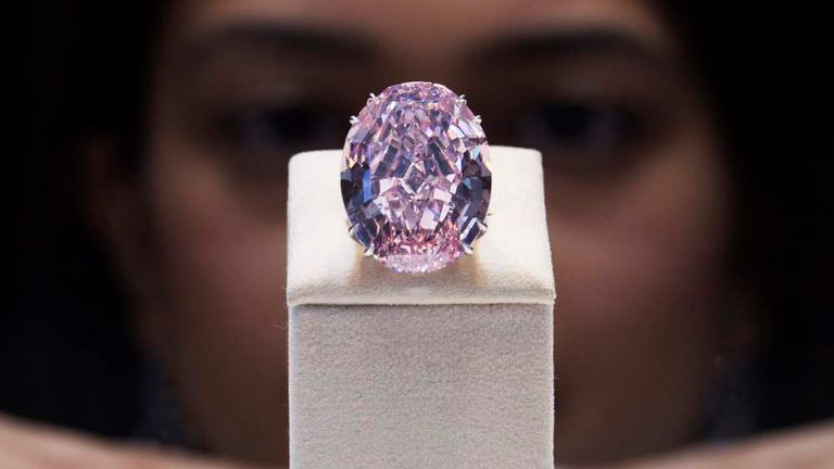 The pink hot sale star diamond