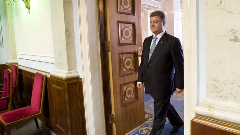 Ukraine: Poroshenko Promises To Bring Peace | World News | Sky News