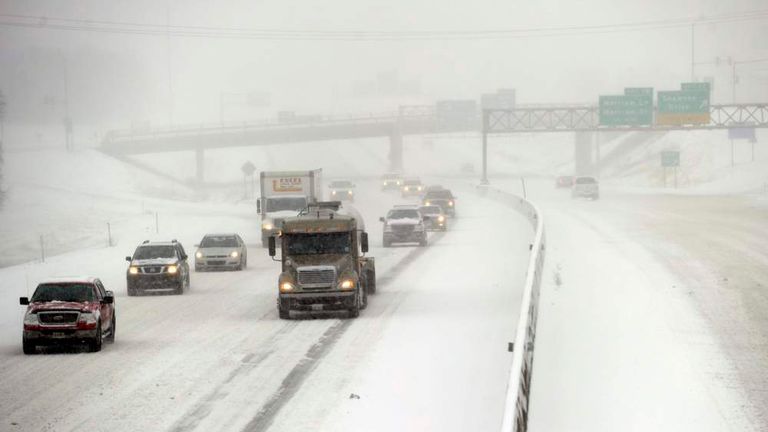 Winter Storm Causing Widespread Outages | US News | Sky News