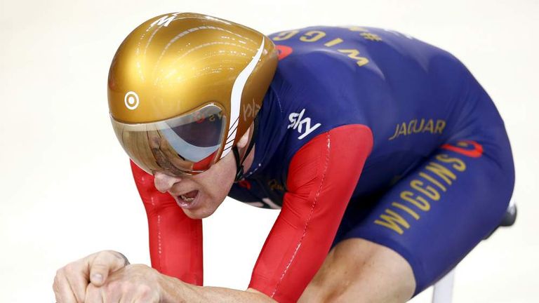 As Sir Bradley Wiggins attempts to smash the hour record - our man