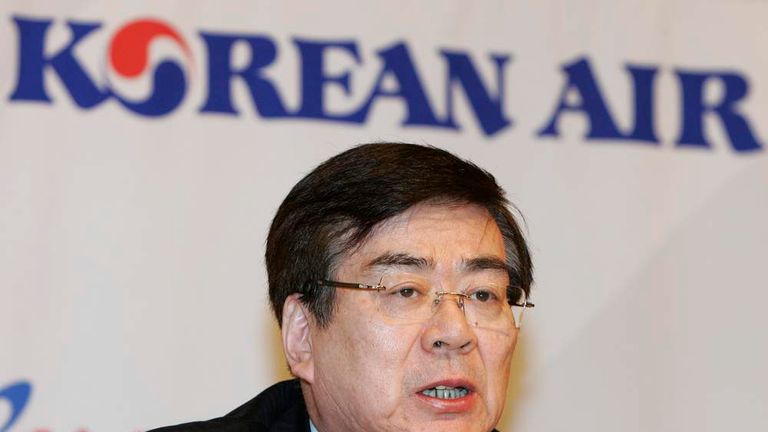 Korean Air's CEO Cho Yang-ho