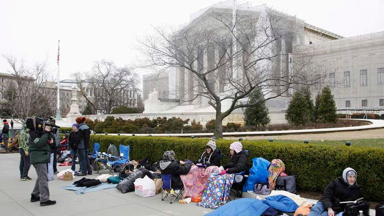 Gay Marriage Battle Reaches US Supreme Court | US News | Sky News