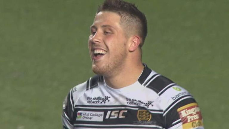 Mark Lineham Lineham's Hat-Trick Inspires Hull | Scoop News | Sky News