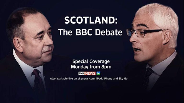 Watch the debate between Alex Salmond and Alistair Darling on Paste BN from 8pm.