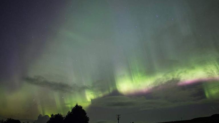 Northern Lights Put On Spectacular UK Show | UK News | Sky News