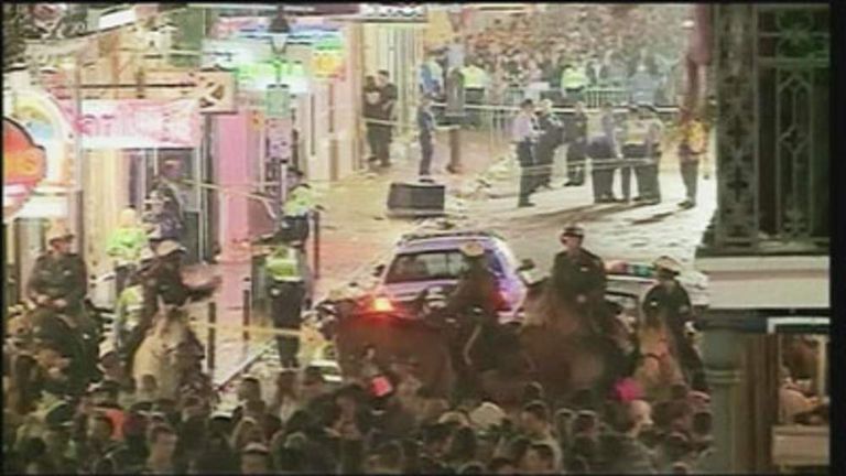 New Orleans Mardi Gras Shooting: Four Injured | US News | Sky News