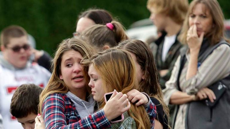 Washington School Shooting Victims 'Critical' | US News | Sky News