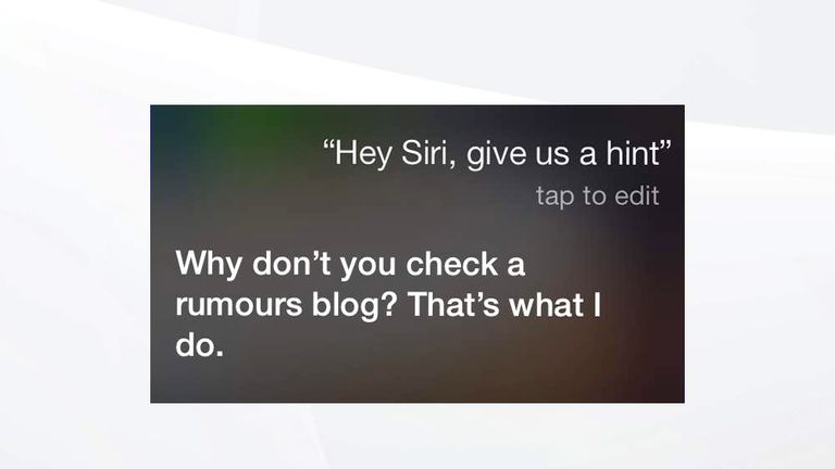 Hey Siri, A Hint! What To Expect At Apple Event | Science ...