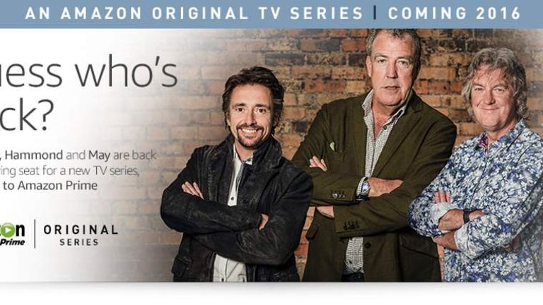Kalksten mælk forklare Top Gear Trio Sign Deal For Amazon Car Show | Ents & Arts News | Sky News
