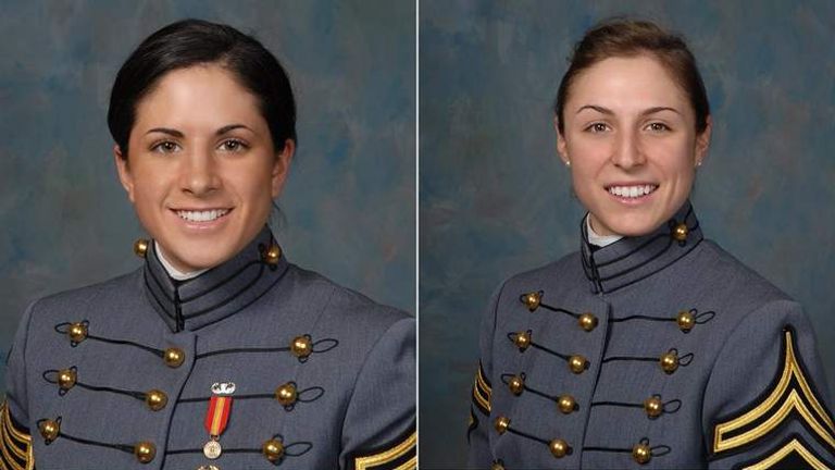 Capt Kristen Griest (R) and 1st Lt Shaye Haver