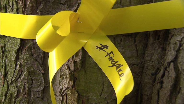 Runners To Wear Yellow Ribbons For Alice | UK News | Sky News