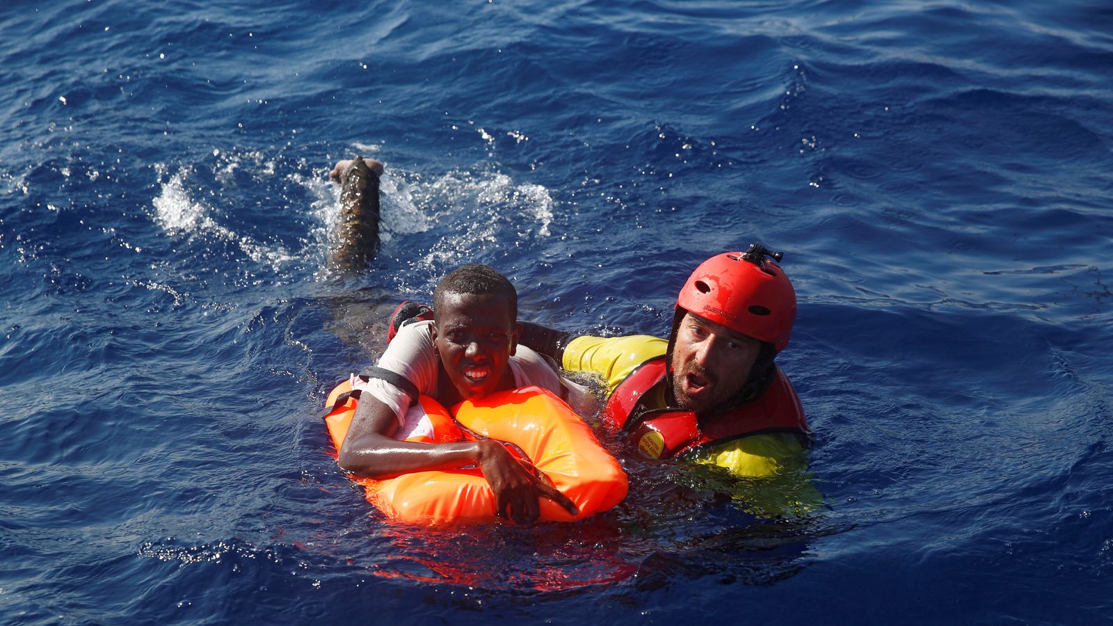Thousands Of Migrants Rescued Off Coast Of Libya | World News | Sky News