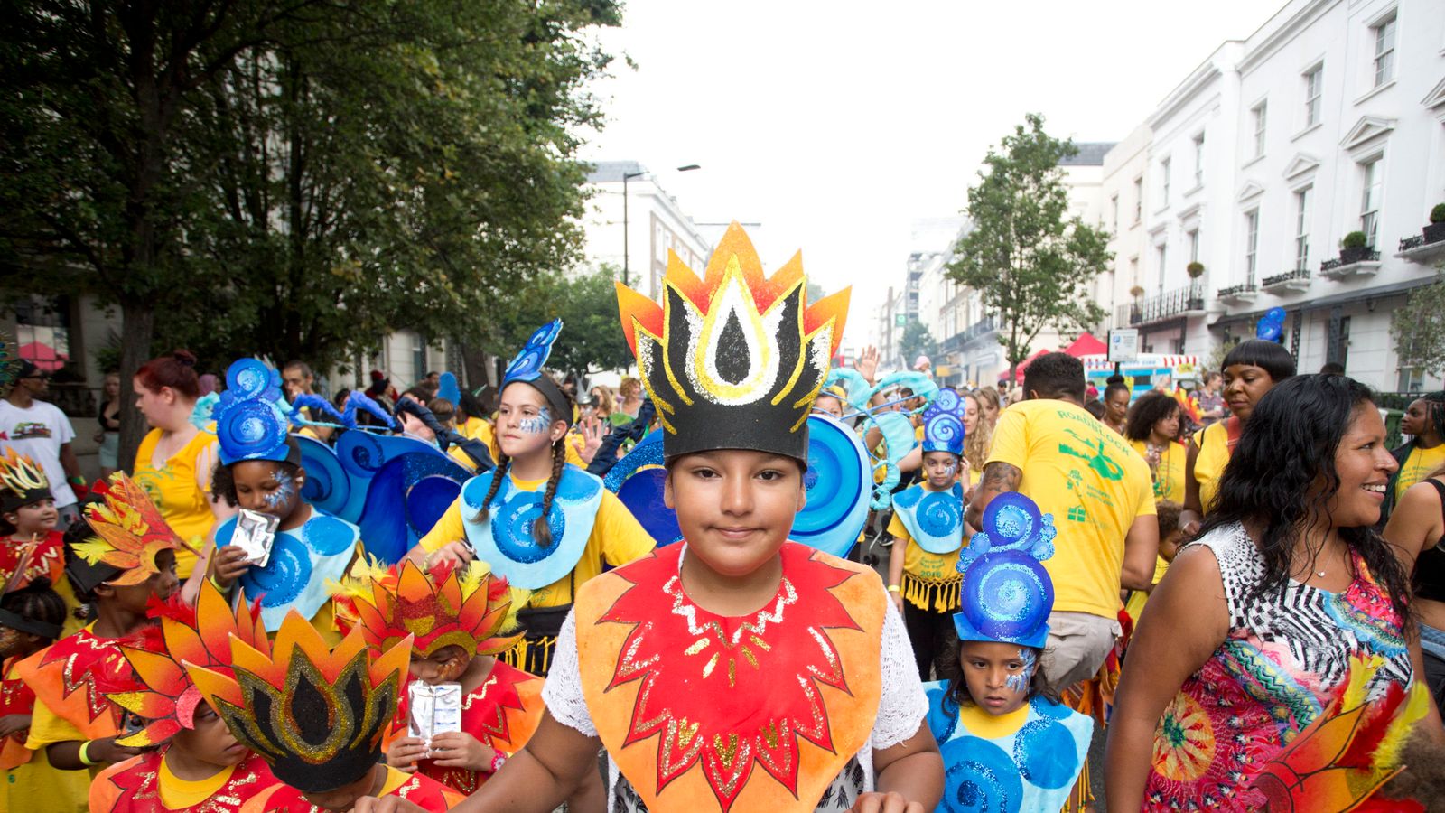 Notting Hill Carnival Bursts Into Life UK News Sky News