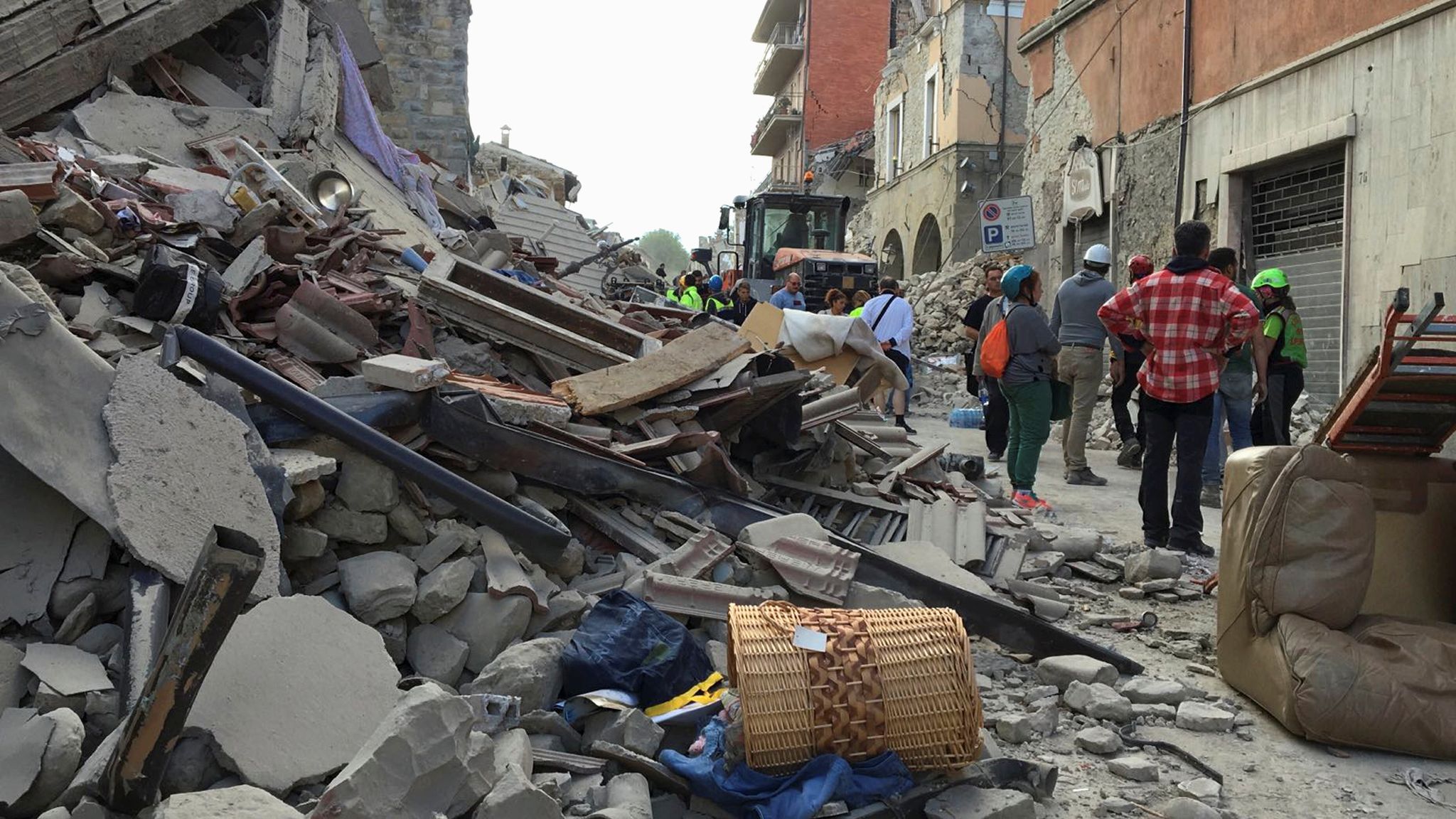 Snowy central Italy hit by four earthquakes felt in Rome | World News ...