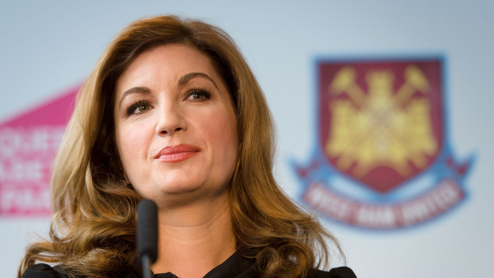 Baroness Karren Brady says principles 'didn't square' with Sir Philip 