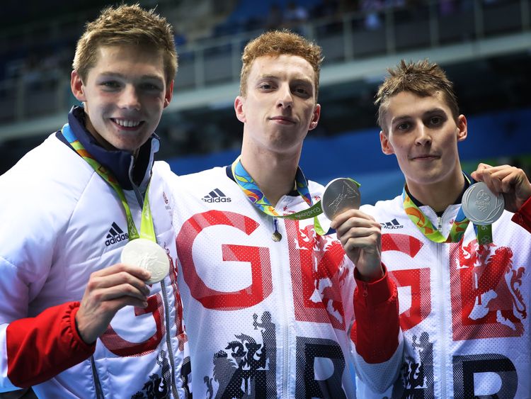 Two More Olympic Swimming Medals For Team GB