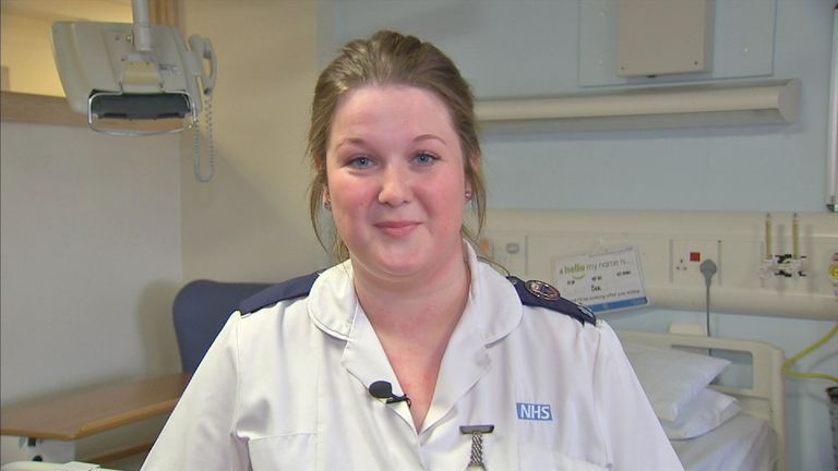 Nurse, Jessica Parry 
