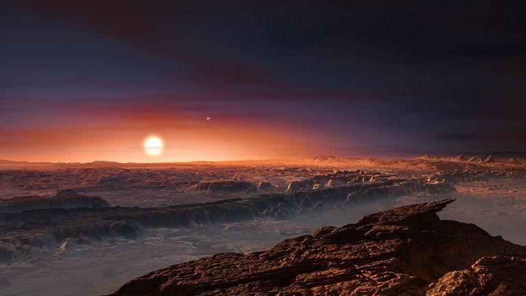 Artist&#39;s impression of Proxima b