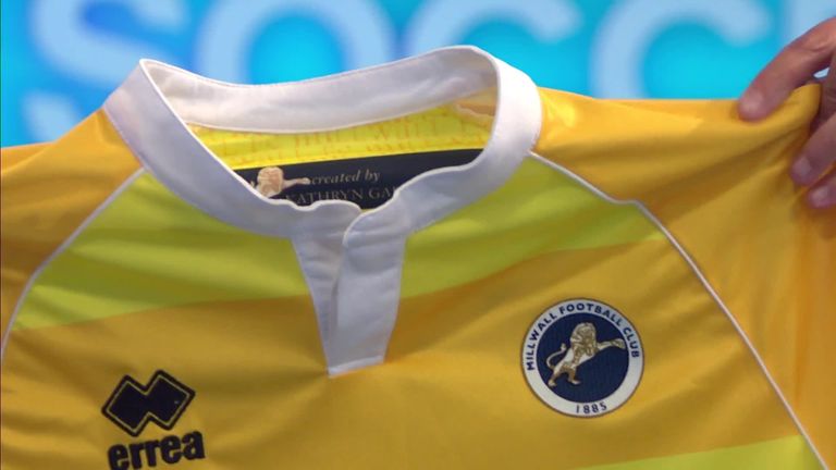 millwall yellow kit
