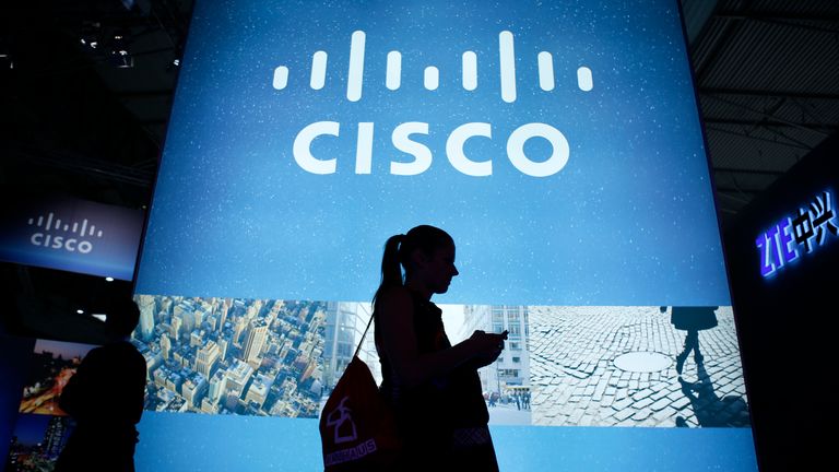 Cisco employs more than 70,000 people - with an estimated 5,000 staff in the UK