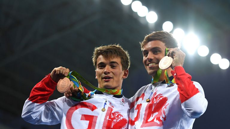 Daniel Goodfellow and Tom Daley