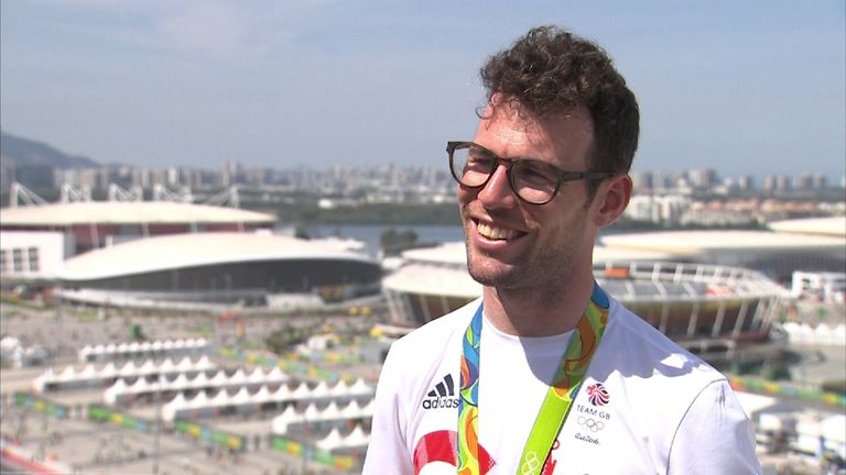 Mark Cavendish said he feels &#39;super happy&#39; to have won an Olympic medal