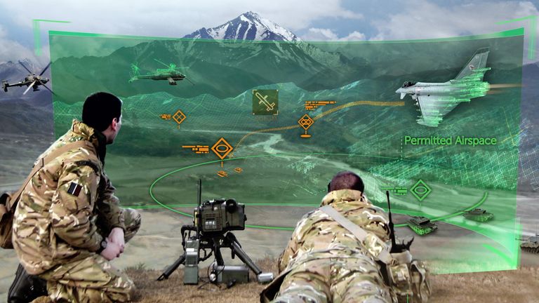 Virtual reality headsets could simulate battle environments