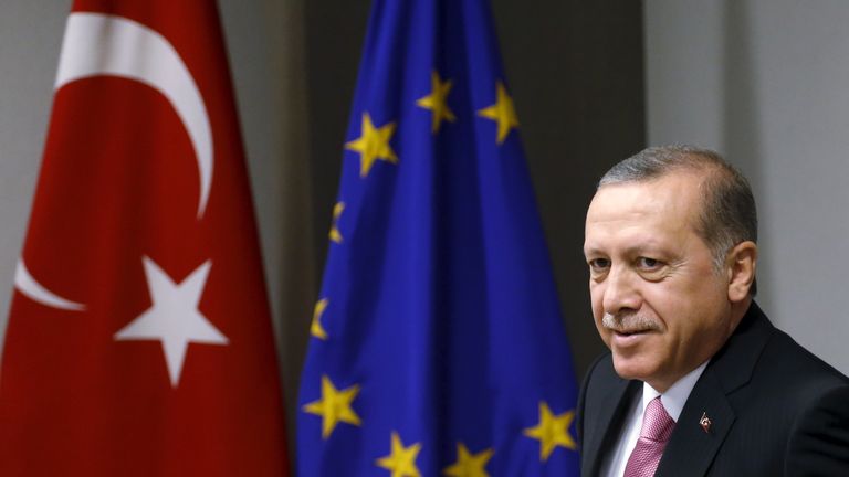 The prospect of Turkey joining the EU was a contentious issue in Britain during the EU referendum debate