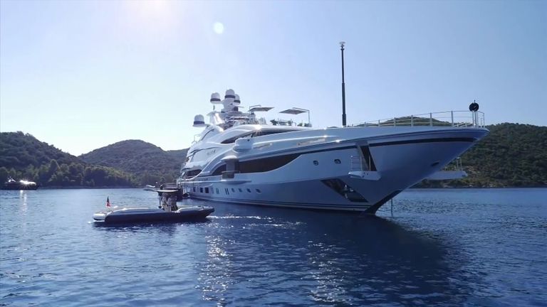 Lionheart, the retail tycoon’s newly-built luxury boat
