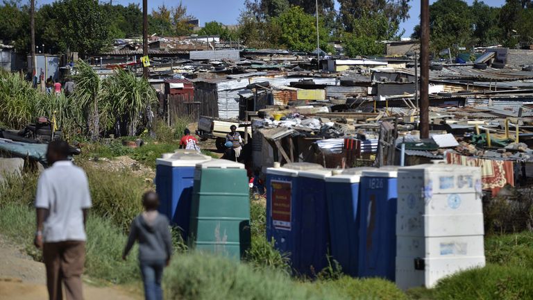 Many Zimbabweans are smuggled into the township of Diepsloot, on the edge of Johannesburg