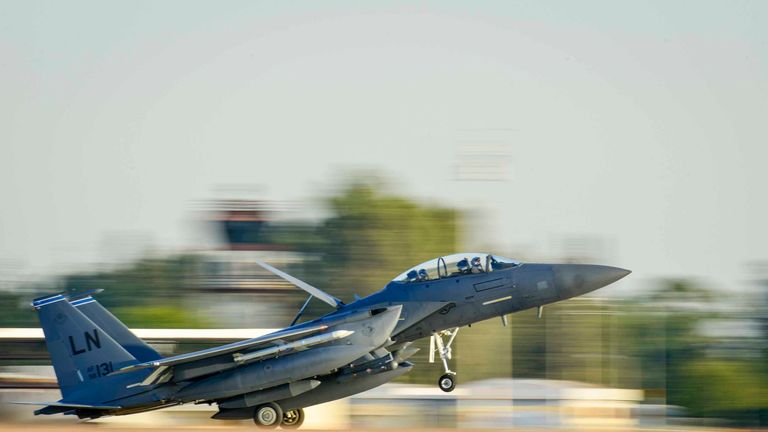 US F-15E Strike Eagle 