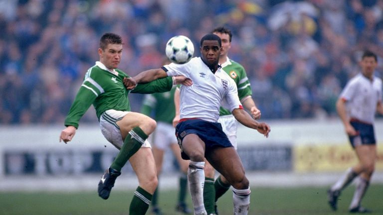 Atkinson made one appearance for England B, scoring in a 4-1 defeat to the Republic of Ireland in March 1990